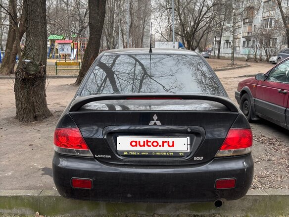 2006 Mitsubishi Lancer IX Рестайлинг, чёрный, 450000 рублей - вид 3