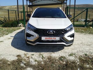 2024 Lada (ВАЗ) Vesta SW Cross I Рестайлинг (NG), белый, 1599000 рублей, вид 1