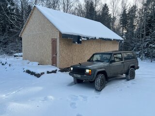 1988 Jeep Cherokee II (XJ), серебристый, 470000 рублей, вид 1