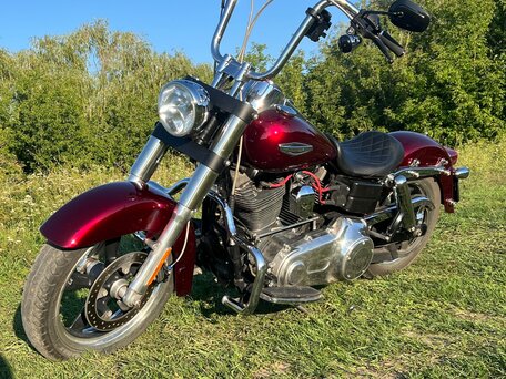 2012 Harley-Davidson Dyna Switchback, красный, 730000 рублей, вид 3