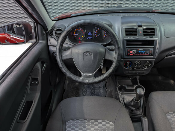 2018 Lada (ВАЗ) Granta I Рестайлинг, красный, 499000 рублей - вид 13