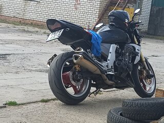 2004 Kawasaki Z 1000, чёрный, 382072 рублей, вид 2