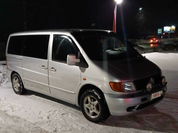 1999 Mercedes-Benz Vito, серебристый, 300000 рублей - вид 12