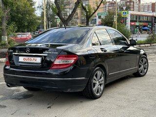 2007 Mercedes-Benz C-Класс 200 III (W204), чёрный, 1190000 рублей, вид 2