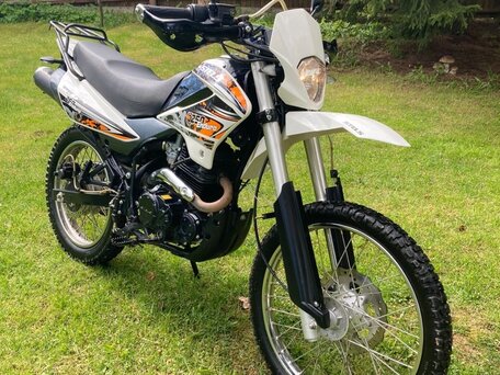 2015 Stels 250 Enduro, белый, 95000 рублей, вид 1