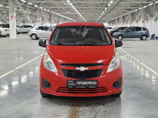 2011 Chevrolet Spark III, красный, 345000 рублей, вид 2