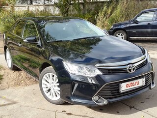 2014 Toyota Camry VII (XV50) Рестайлинг, чёрный, 1850000 рублей, вид 4