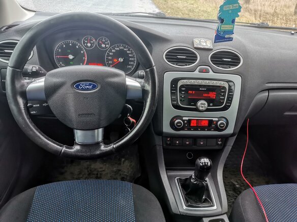 2008 Ford Focus II, синий - вид 6