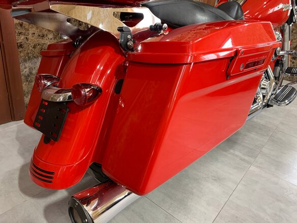 2009 Harley-Davidson Street Glide, красный - вид 18