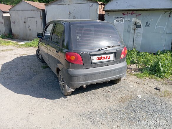 2010 Daewoo Matiz I Рестайлинг, чёрный, 180000 рублей - вид 3