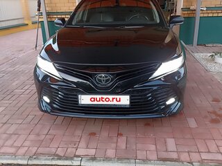 2019 Toyota Camry VIII (XV70), чёрный, 3050000 рублей, вид 3