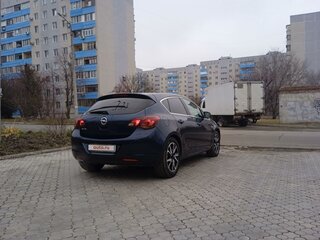 2012 Opel Astra J Рестайлинг, синий, 1000000 рублей, вид 3