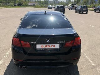 2013 BMW 5 серии 530d xDrive VI (F10/F11/F07), чёрный, 1750000 рублей, вид 4