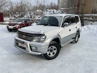 2000 Toyota Land Cruiser Prado 90 Series Рестайлинг, белый, 1950000 рублей, вид 1