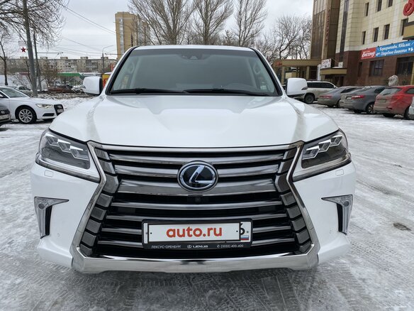 2017 Lexus LX 450d III Рестайлинг 2, белый - вид 2