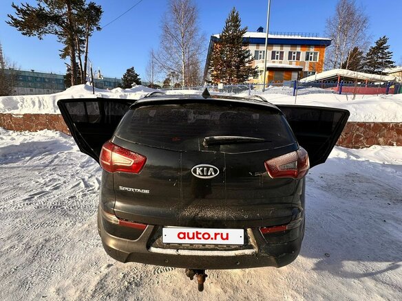 2012 Kia Sportage III, чёрный, 1300000 рублей - вид 4