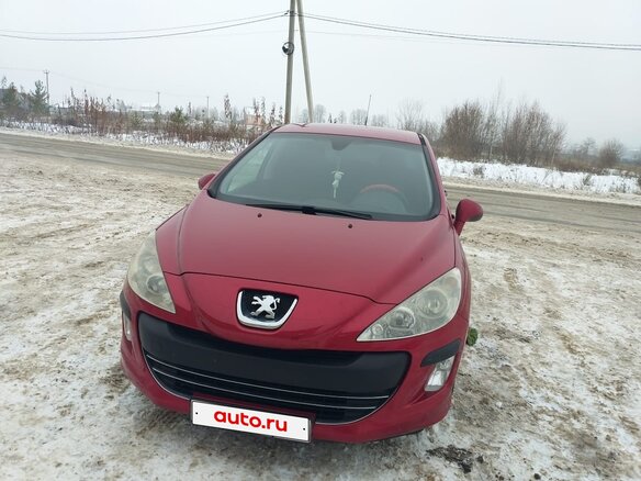 2010 Peugeot 308 I, красный, 530000 рублей