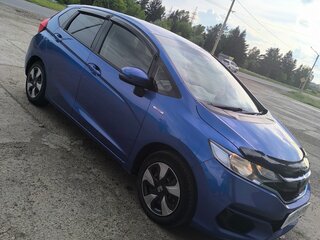 2017 Honda Fit III Рестайлинг, синий, 980000 рублей, вид 2