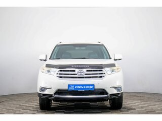 2011 Toyota Highlander II (XU40) Рестайлинг, белый, 1909000 рублей, вид 2