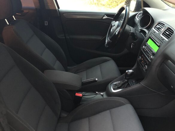 2011 Volkswagen Golf VI, синий - вид 11
