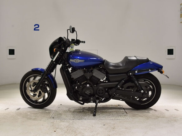 2016 Harley-Davidson Street 750, синий, 650000 рублей - вид 1