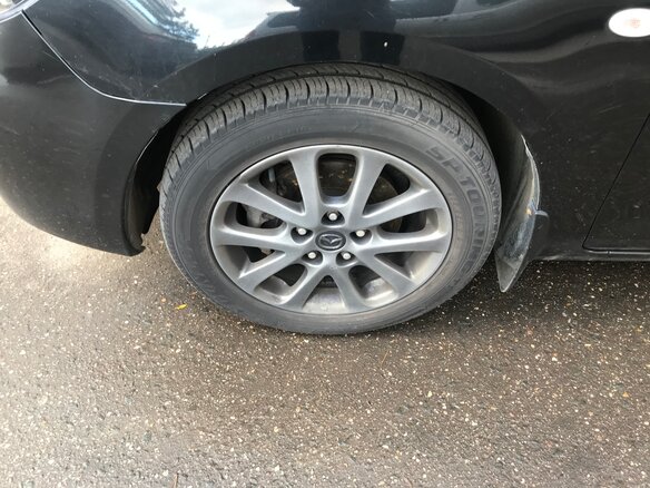 2008 Mazda 3 I (BK) Рестайлинг, чёрный - вид 8