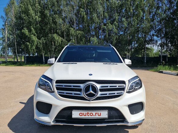 2016 Mercedes-Benz GLS 350 d I (X166), белый, 5450000 рублей