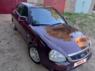 2008 Lada (ВАЗ) Priora I, пурпурный, 330000 рублей, вид 2