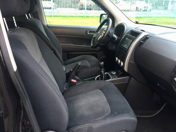 2012 Nissan X-Trail II Рестайлинг, чёрный - вид 13