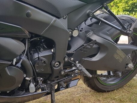 2009 Kawasaki ZX-6 Ninja, чёрный, 630000 рублей, вид 4