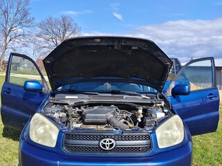 2004 Toyota RAV4 II (XA20) Рестайлинг, синий, 499000 рублей, вид 2