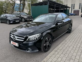 2018 Mercedes-Benz C-Класс 180 d IV (W205) Рестайлинг, чёрный, 2400000 рублей, вид 4