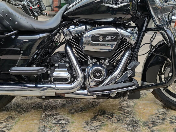2017 Harley-Davidson Road King, чёрный - вид 10