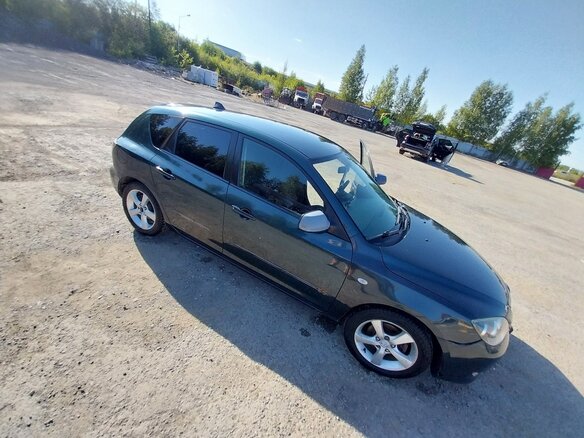 2005 Mazda 3 I (BK), зелёный, 550000 рублей - вид 12