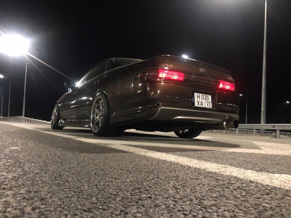 1995 Toyota Mark II VII (X90), коричневый, 2555552 рублей - вид 9