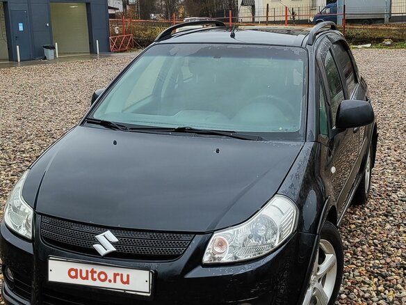 2008 Suzuki SX4 I (Classic), чёрный, 650000 рублей