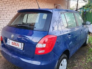 2014 Skoda Fabia II Рестайлинг, синий, 580000 рублей, вид 3