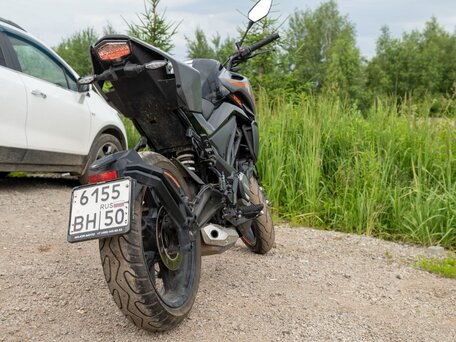 2023 CFMoto 250NK, чёрный, 380000 рублей, вид 4