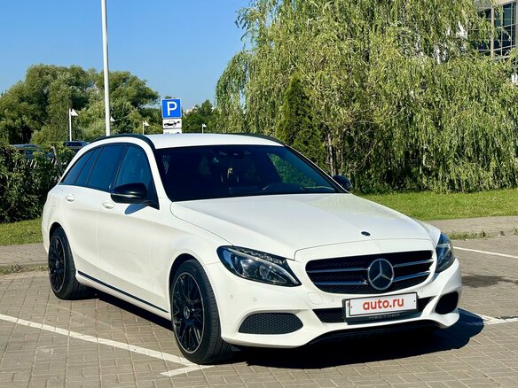 2018 Mercedes-Benz C-Класс 220 BlueTEC IV (W205), белый, 2400000 рублей - вид 5