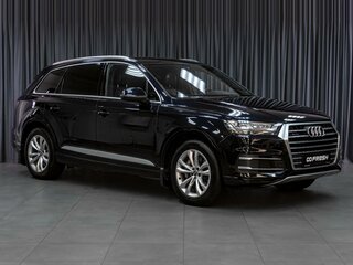 2016 Audi Q7 II (4M), чёрный, 3289000 рублей, вид 1