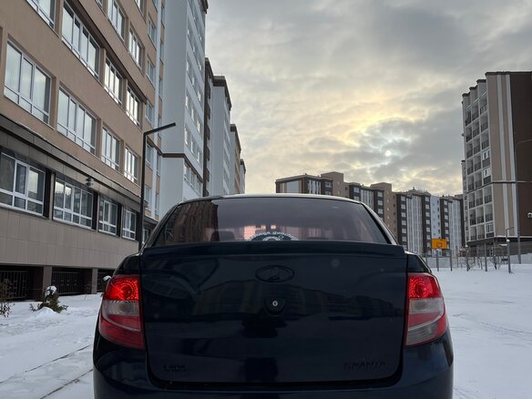2012 Lada (ВАЗ) Granta I, серый, 510000 рублей - вид 13