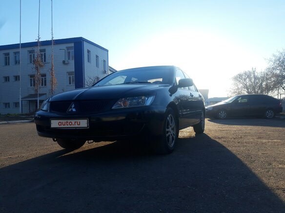 2006 Mitsubishi Lancer IX Рестайлинг, чёрный - вид 1