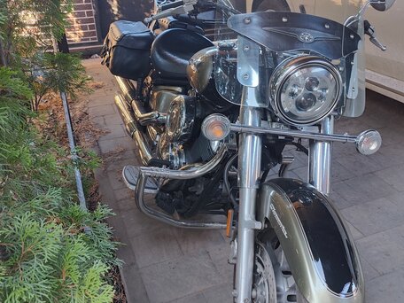 2005 Yamaha XVS1100, чёрный, 655000 рублей, вид 2