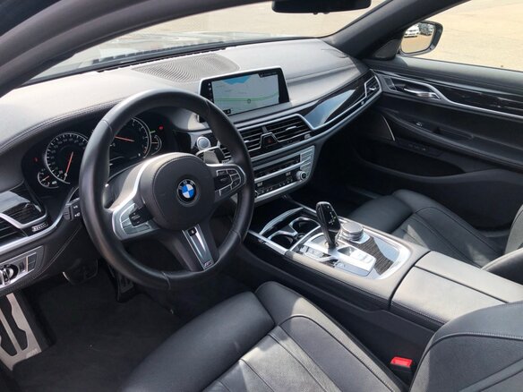 2018 BMW 7 серии 730i VI (G11/G12), чёрный - вид 9
