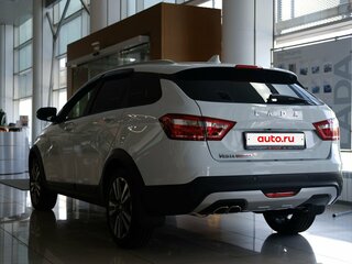 2019 Lada (ВАЗ) Vesta SW I, белый, 1300000 рублей, вид 4