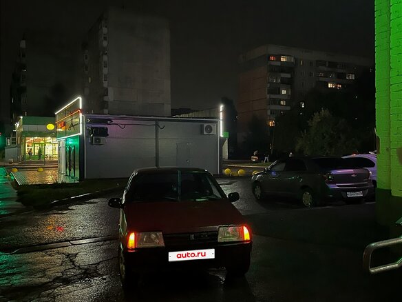 2000 Lada (ВАЗ) 21099, пурпурный