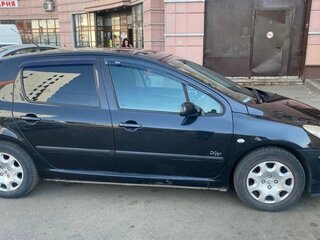 2007 Peugeot 307 I Рестайлинг, чёрный, 430000 рублей, вид 2