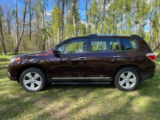 2012 Toyota Highlander II (XU40) Рестайлинг, фиолетовый, 2007307 рублей, вид 3