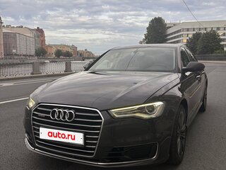 2015 Audi A6 IV (C7) Рестайлинг, серый, 1490000 рублей, вид 4