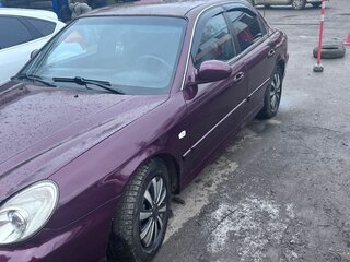 2008 Hyundai Sonata ТагАЗ IV (EF) Рестайлинг, фиолетовый, 587000 рублей, вид 2